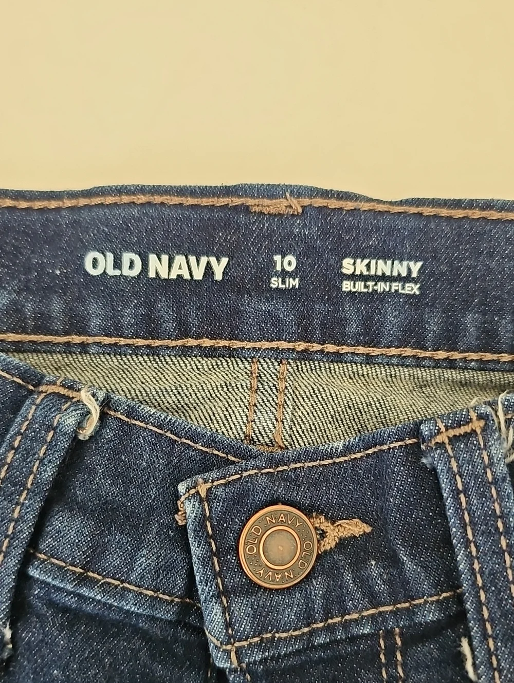 Old Navy Boys 10 Slim Skinny Jeans Lot